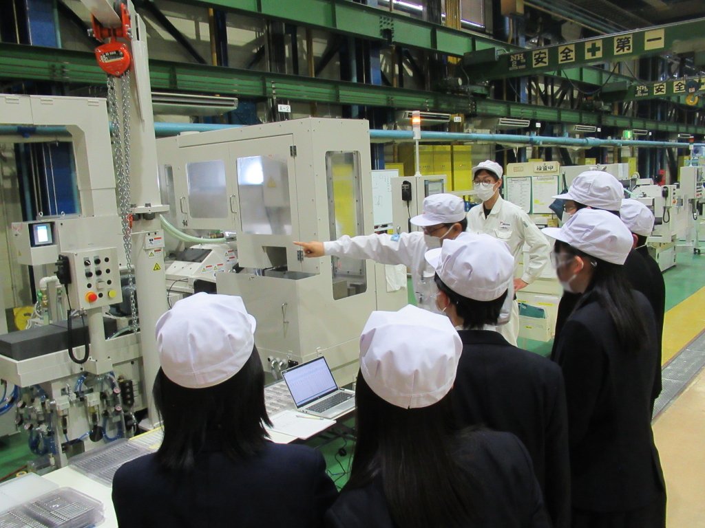 山形東高校工場見学202212-1
