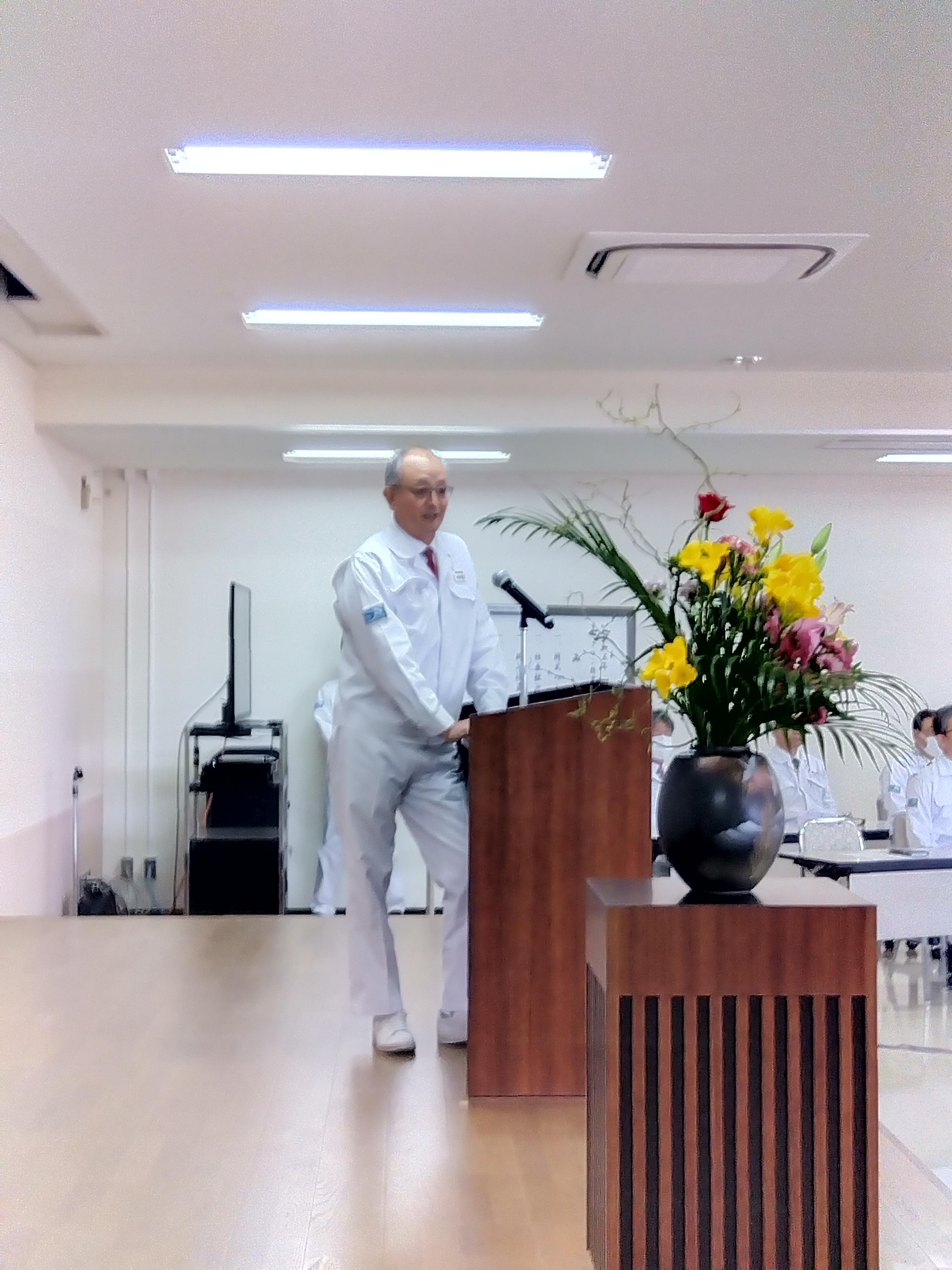 2023社長歓迎のことば